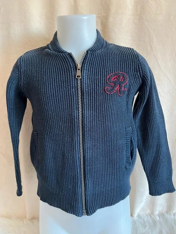 gilet zippé en maille tape à l'œil – 5 ans